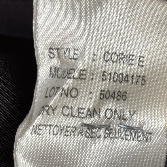 Theory Cropped Burgundy Velvet jacket Sz S - Picture 4 of 10